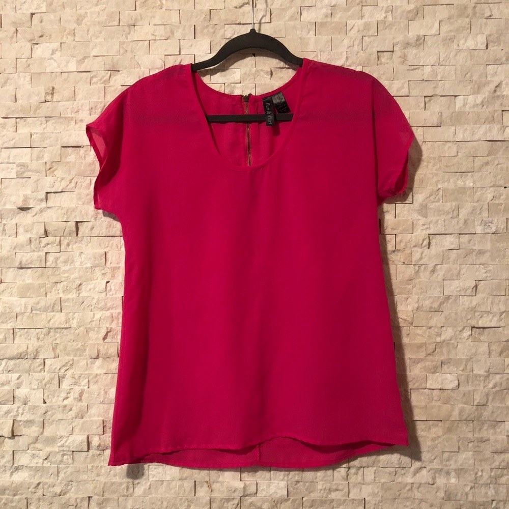 Pink blouse